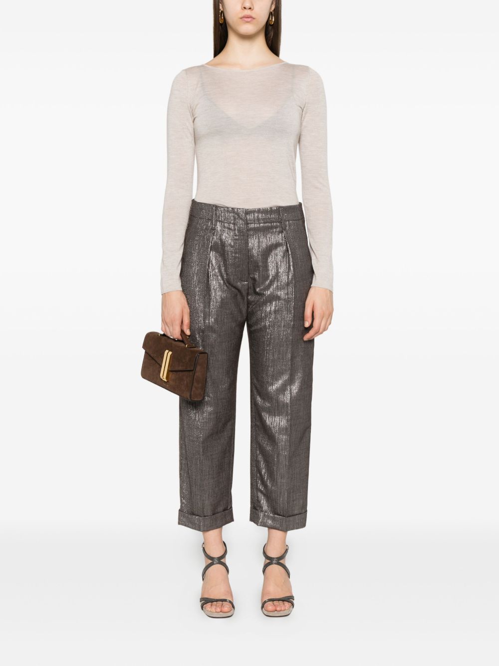 Brunello Cucinelli Cashmere Boatネックセーター - Image 1