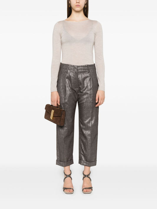 Brunello Cucinelli Cashmere Boatネックセーター - Image 1