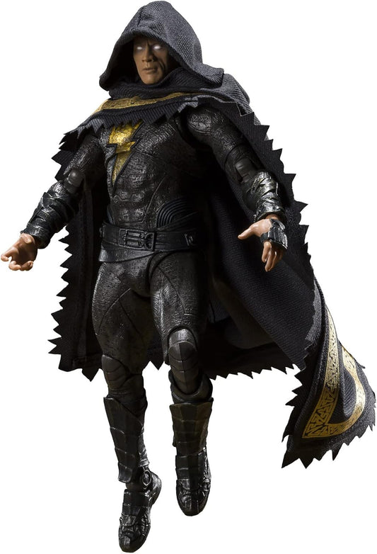 S.H. Figuarts BAS64170 Black Adam, Approx. 6.5 inches (165 mm), PVC, ABS & Fabric, Pre-Painted Action Figure