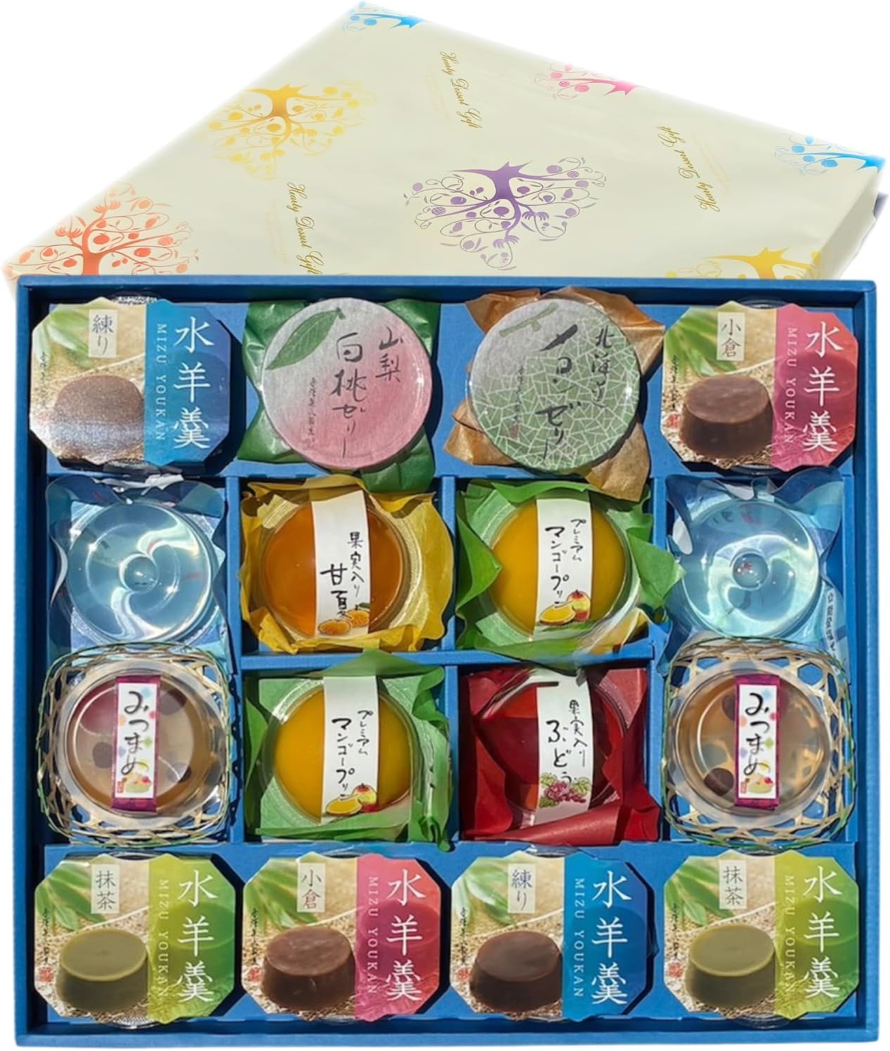 Nakamen Jelly, Assorted, Pre-Wrapped, Server, Fruit Jelly, Sugarokan Gift, Homecoming Souvenir, Webtet Refreshing Sweets