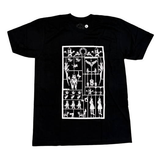 CHROME HEARTS FOTI 'PEOPLE CHART' BLACK TEE