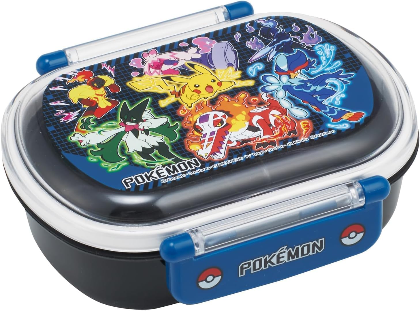 Skater QAF2BAAG-A Children's Bento Box, 12.2 fl oz (360 ml), Fluffy Lid, Made in Japan, 1 Tier, Dishwasher Safe, Microwave Safe, Pokemon 25
