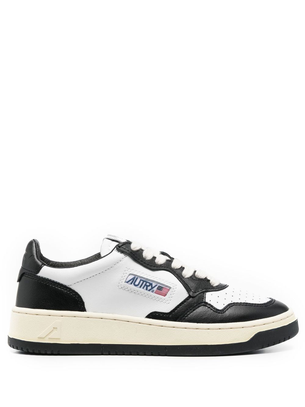 Autry Medialist Low Leather Sneakers - Image 1