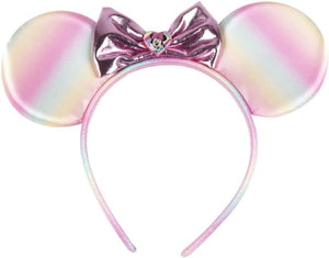 CARTOON Minnie Disney Apps Headband with Ears and Bow Kids Hair Accessories