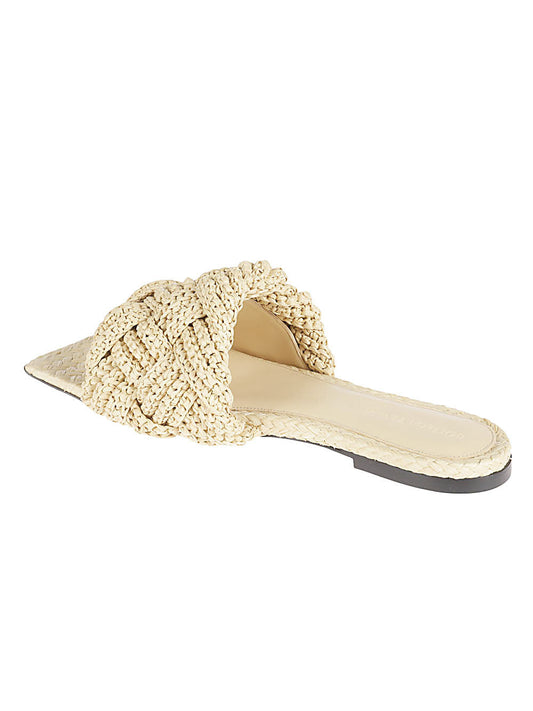 Bottega Veneta Lido Leather Sandals - Image 1