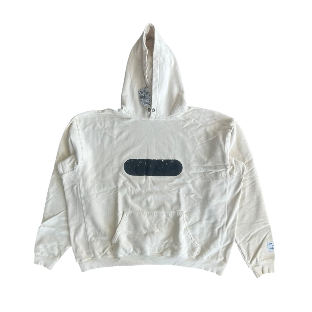 GALLERY DEPT 'CREAM' GYM LOGO HOODIE