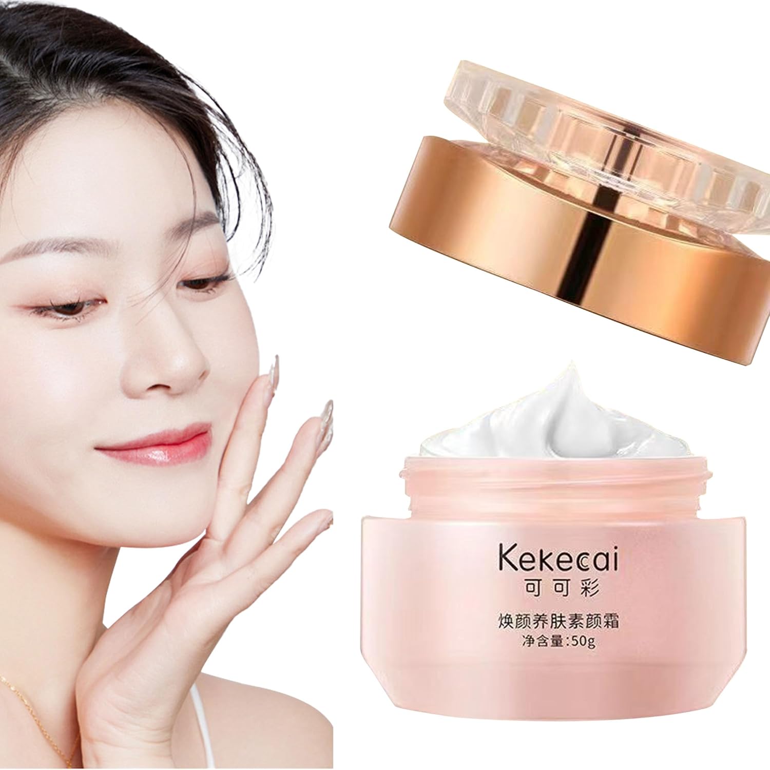 Niacinamide Supin Cream, Kekecai Cream, Kekecai Face Cream Foundation, Kekecai Whitening Cream, Kekecai Cream Japan, Cream Foundation, BB Cream, Moisturizing, No Lifting, Natural (1 piece)