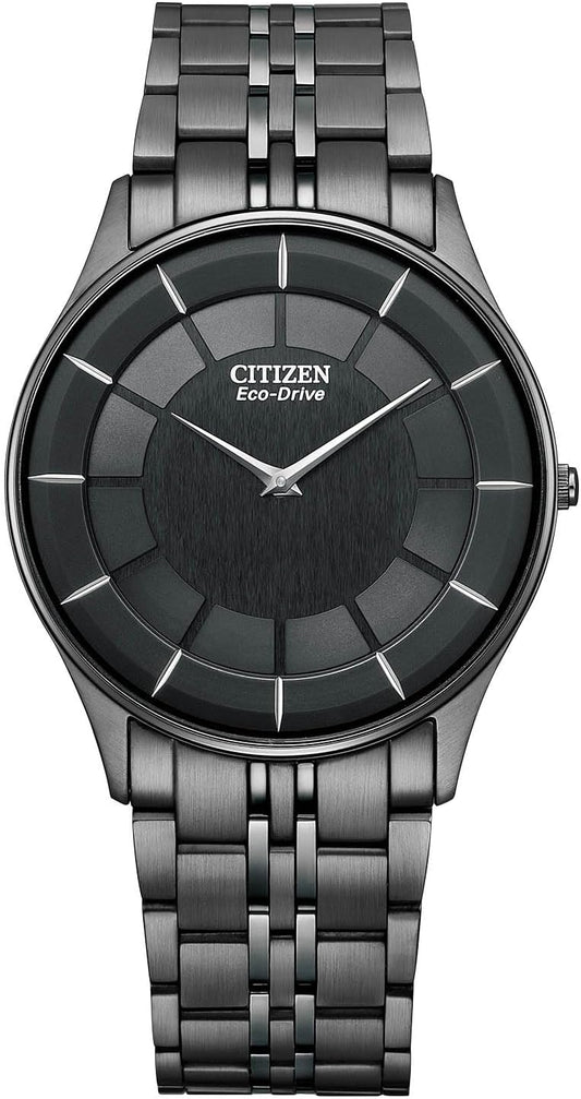Citizen Collection Eco-Drive AR30 Series Wristwatch, all black, Bracelet Type
