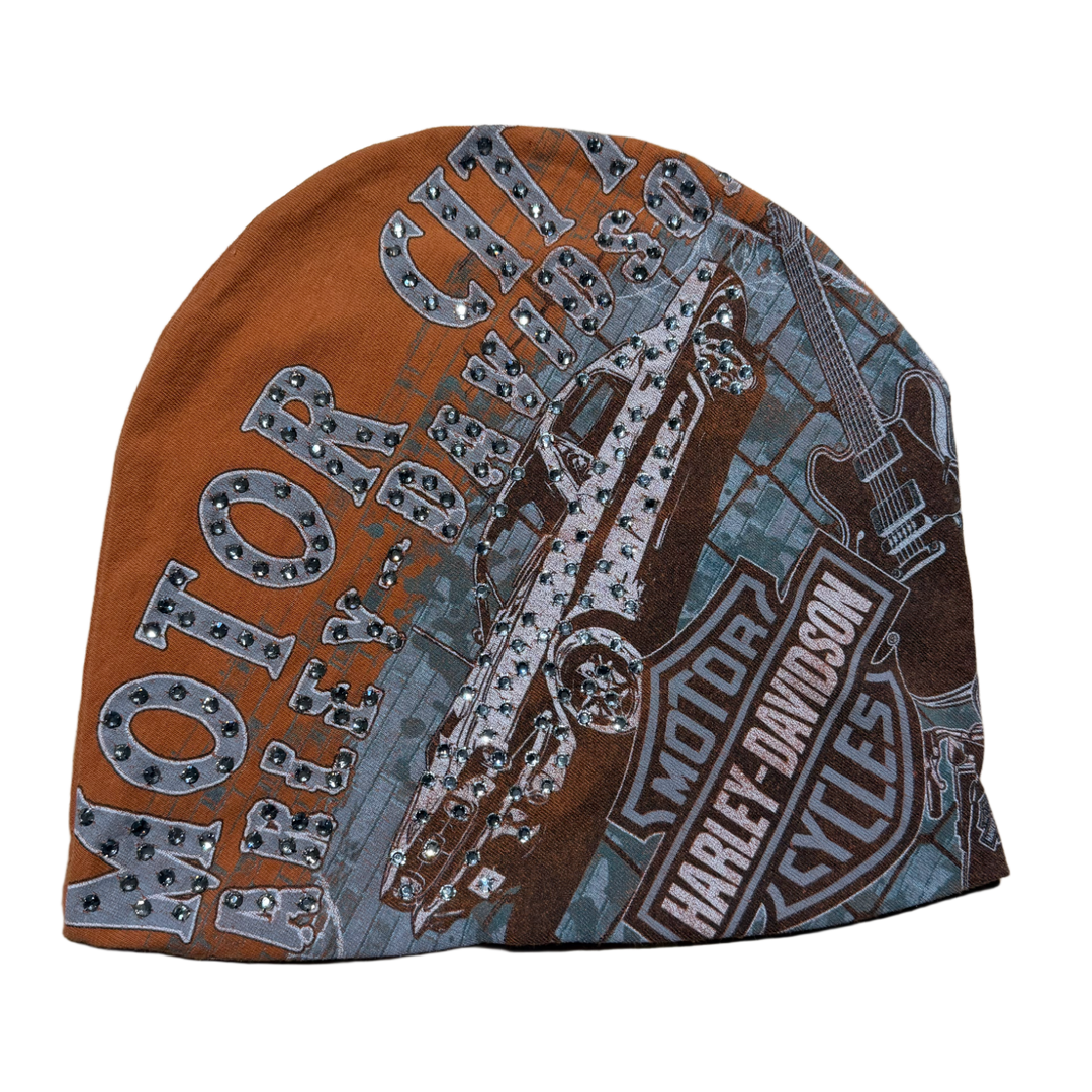 BOSSI 'MOTOR CITY' RHINESTONE BEANIE