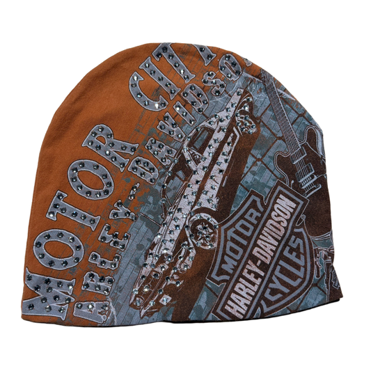 BOSSI 'MOTOR CITY' RHINESTONE BEANIE