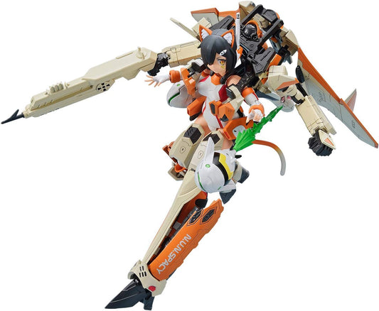 Aoshima Bunka Kyozai VFG Macross Delta VF-31D Skulled SP MC-08 Total Height Approx. 6.1 inches (155 mm), Color Coded Plastic Model