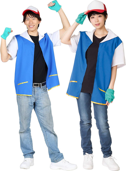 Clearstone Nari-Chara Research Department Cosplay, Halloween, Get Boys, Unisex, Blue