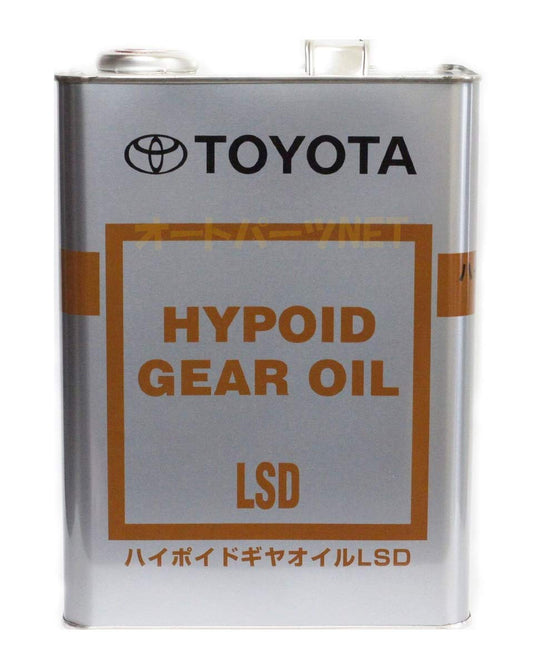 TOYOTA 08885-00305 Genuine Toyota Hypoid Gear Oil LSD GL-5 85W-90 4L Can