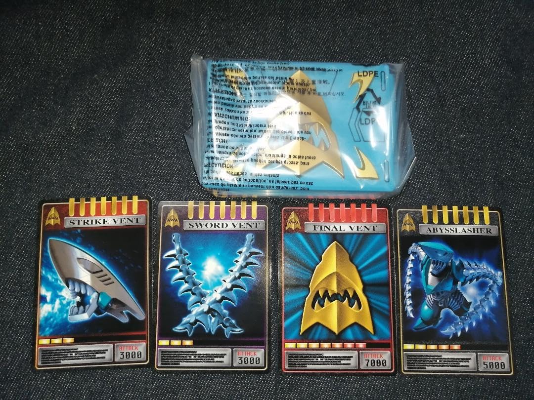 Abyss Card Deck CSM Ryuki V-Buckle & Drag Visor