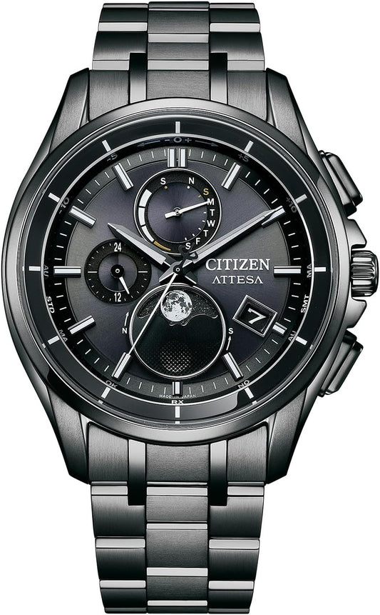 Citizen Watch with ATTESA Luna Program, 2. All Black, 1 piece, Business