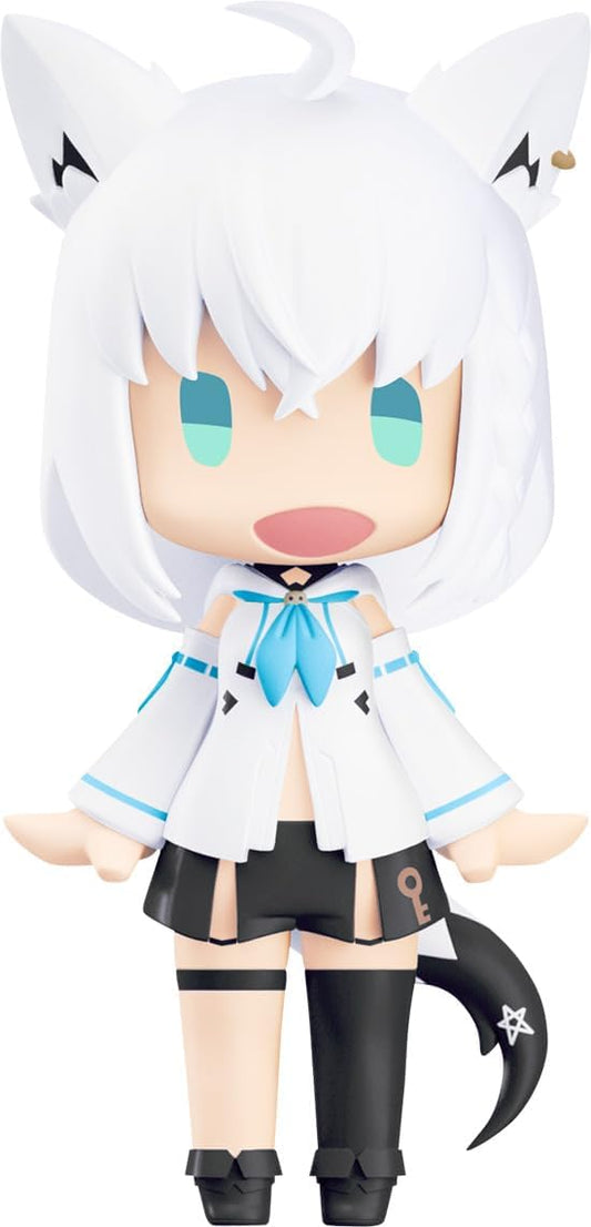 HELLO! GOOD SMILE HORO LIVE Fubuki Shirakami Non-Scale Plastic Pre-painted Action Figure