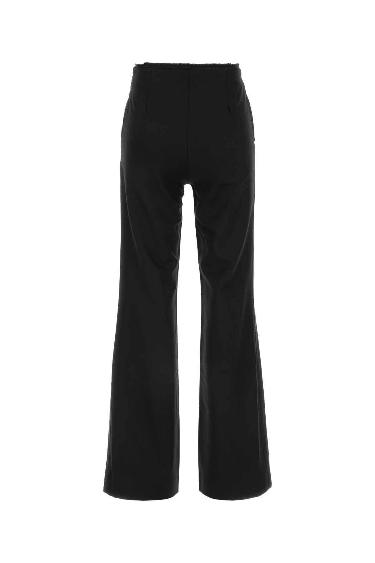 Diesel ディーゼルブラックポリエステルブレンドPルミーパンツ - Image 1