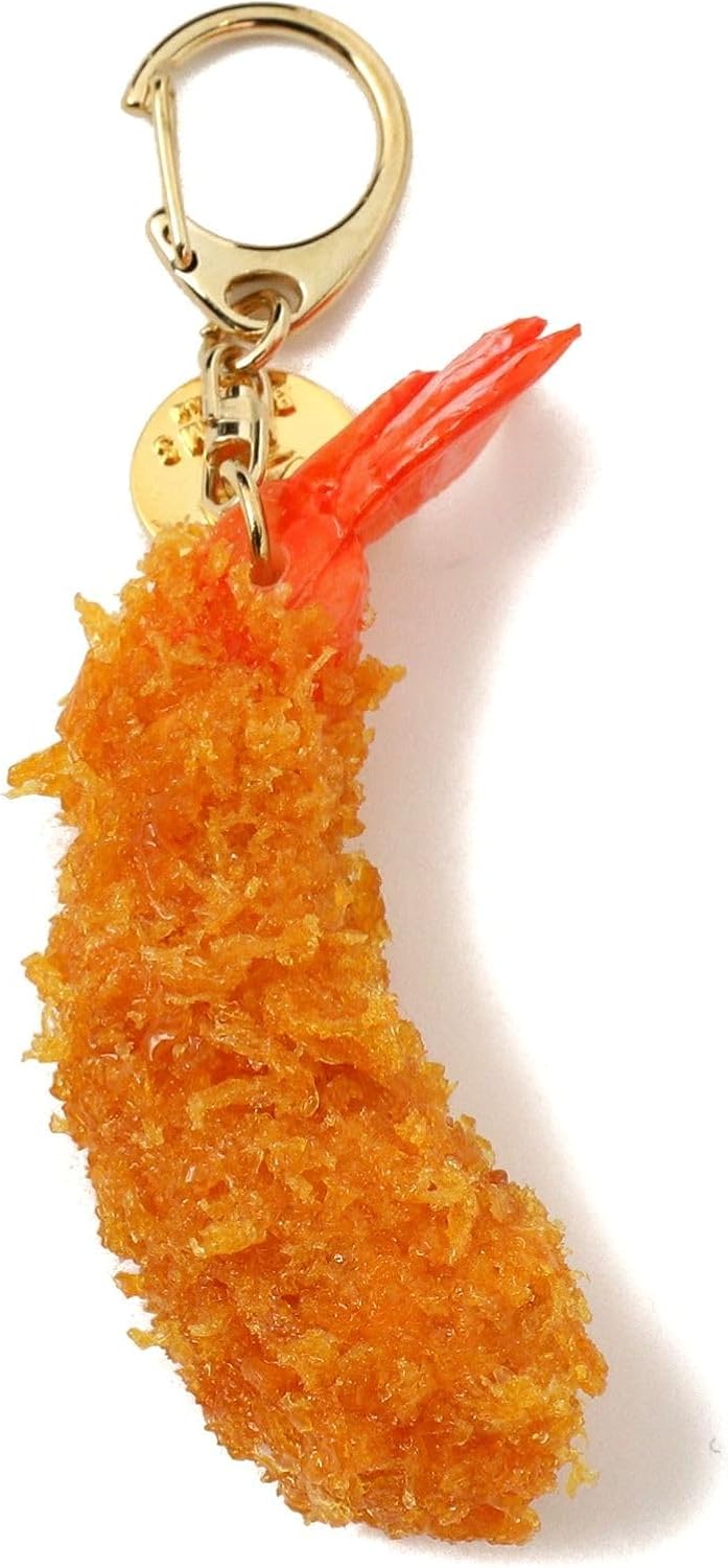 BEAMS JAPAN Accessories Sample Workshop Custom Food Sample Keychain Part One Shrimp Fry