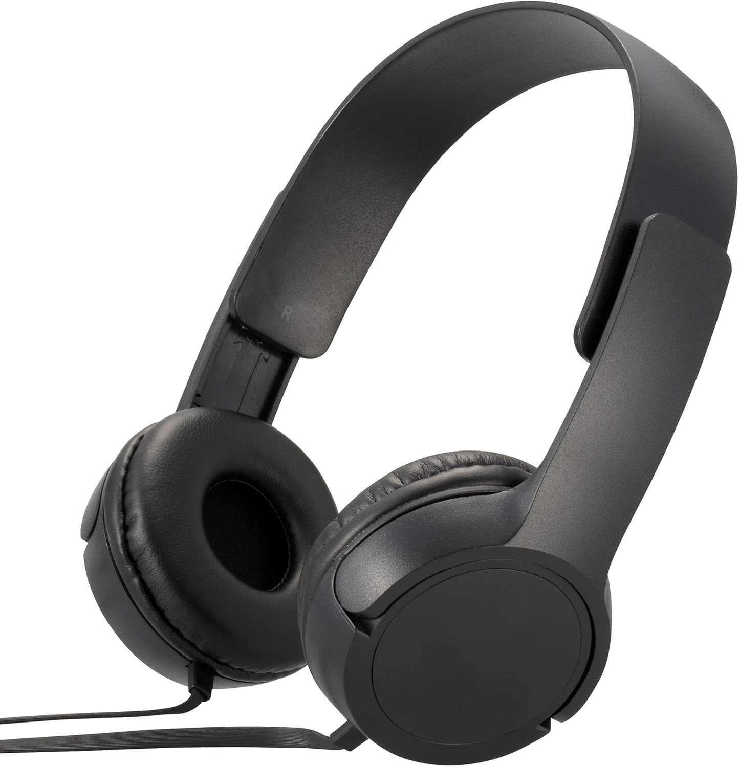 OHM Electric AudioComm Stereo Headphones H125 Black HP-H125N-K 03-2281 OHM