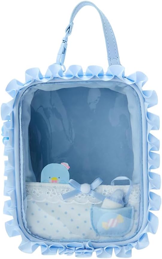 Sanrio 186104 Tuxedo Sam Plush Pouch Enjoyment Idol, Baby Taxisam, 6.1 x 4.7 x 3.5 inches (15.5 x 12 x 9 cm), Character