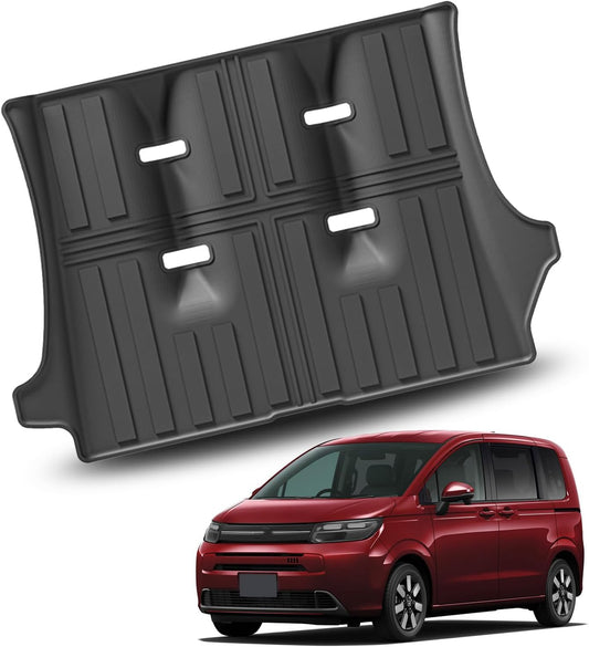 Improved ASZSK Honda 2024 New Freed Gt Luggage Mat Freed Luggage Mat Gt Luggage Tray 3D Waterproof Mat New Freed Car Mat TPE Anti-Slip Mat Easy Installation Odorless Black Cargo Area Scratch Resistant