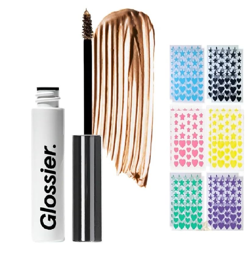G'lossier Boy Brow - Pomada de gel voluminizador para cejas 0.13 onzas (rubio) + parche adicional para el acné (36 piezas)