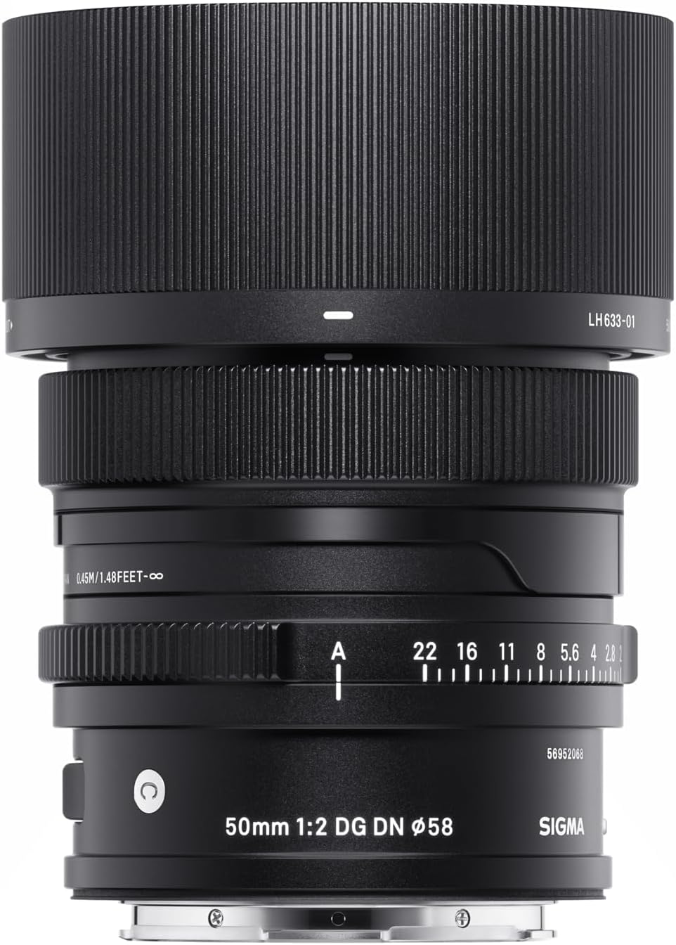 Sigma Sigma L-Mount Lens 50mm F2 DG DN Monofocal Standard Full Size Contemporary Mirrorless Only