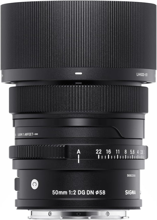 Sigma Sigma L-Mount Lens 50mm F2 DG DN Monofocal Standard Full Size Contemporary Mirrorless Only