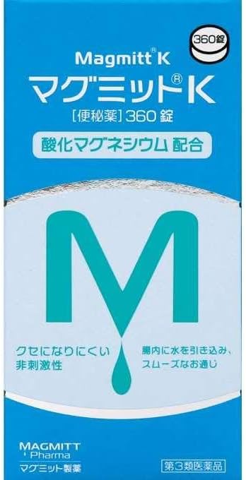 Type 3 Medication: Magmitt K, 360 Tablets