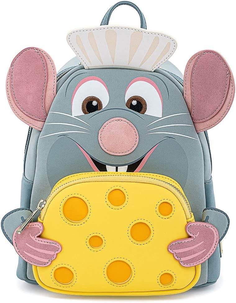Loungefly Disney Pixar Ratatouille Chef Cosplay - Bolso de hombro con doble correa para mujer