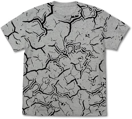 Cospa Ultraman Jamilla Pattern T-shirt MIX GRAY M Size