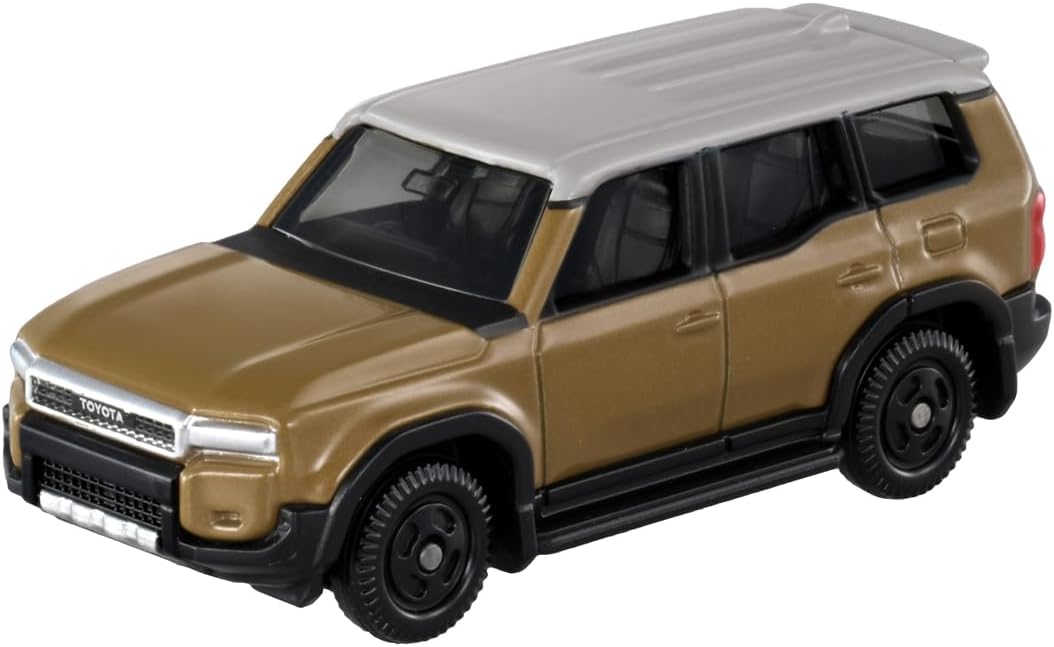 Takara Tomy Tomica No. 17 Toyota Land Cruiser 250 Mini Car Toy, Ages 3 and Up