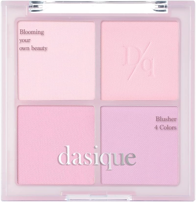 "Official" Daisy Blending Mood Cheek Blending Mood Cheek Blending Mood Cheek / Blusher Palette / 4 Color Blusher / Yeve/Brevet / Warm Tone & Cool Tone/ Cheek Palette (02 Cool Blending 02 Cool