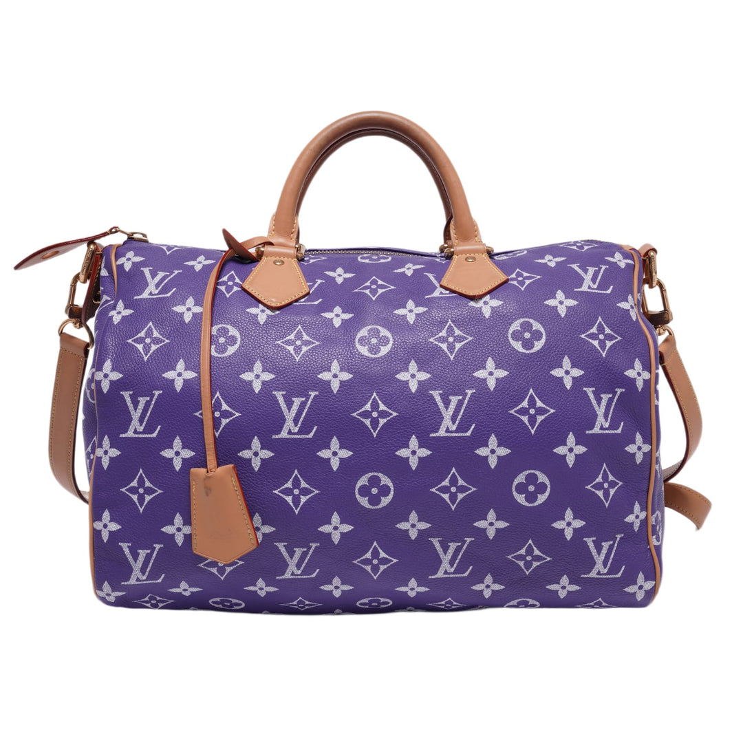 LOUIS VUITTON 'AMETHYST' SPEEDY P9 BANDOULIÈRE 40 DUFFLE BAG