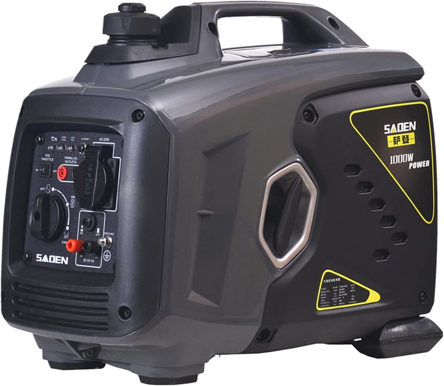 1000W Silent Portable Gasoline Generator Electric Motor Household Power Engine Gas Gasoline Digital Inverter Generator