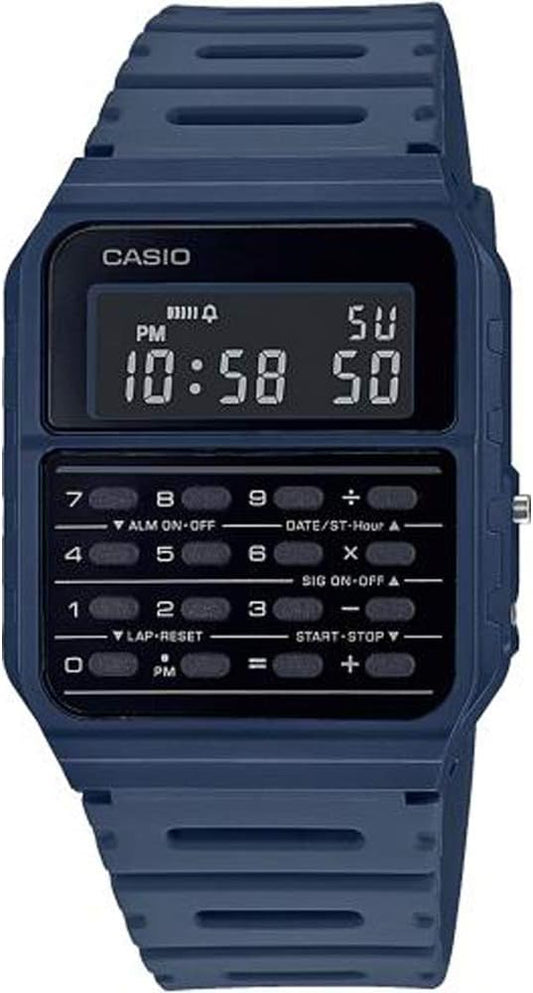 Casio Standard CA-53WF Calculator Watch with Calculator Function, navy (2B), Calculator function