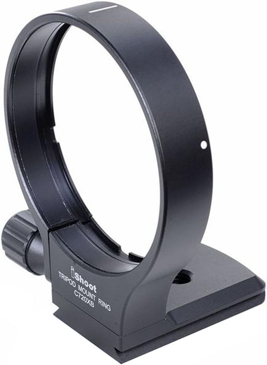 iShoot 78mm Ring Tripod - Specifically Designed for Canon EF 70-200mm f/2.8L / IS/IS II/IS III USM Lens, 100-400mm f/4.5-5.6L IS USM, 35-350mm f/3.5-5.6L USM, 300mm f/4L IS USM Lenses, ARCA--. SWISS