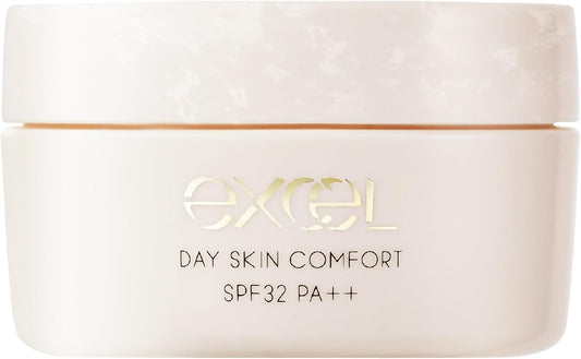 Excel Dayskin Comfort Base Serum Cream All-in-One UV Tone Up Ceramide Glossy Skin