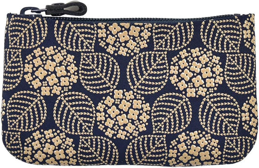 Nagomiya Spring Wallet, Japanese Pattern, Coin Purse, 03, Traditional Crafts, Koshu Inden Brand, Deerskin, Genuine Leather, Lacquer, Unisex