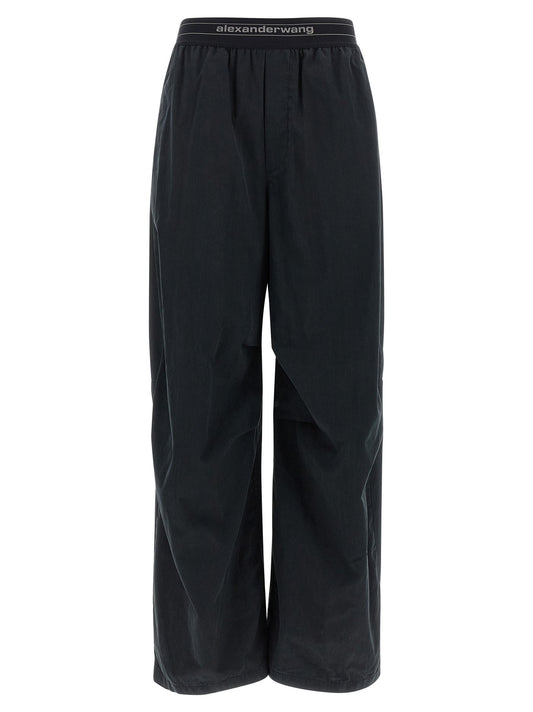 Alexander Wang アレクサンダー・ワンのロゴエルスティックパンツ - Image 1