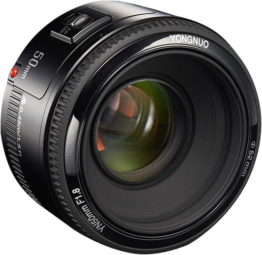 YONGNUO AF 50mm f1.8 Large Diameter Autofocus Lens for Canon 350D 450D 500D 600D 1D Mark II 1D Mark III and More