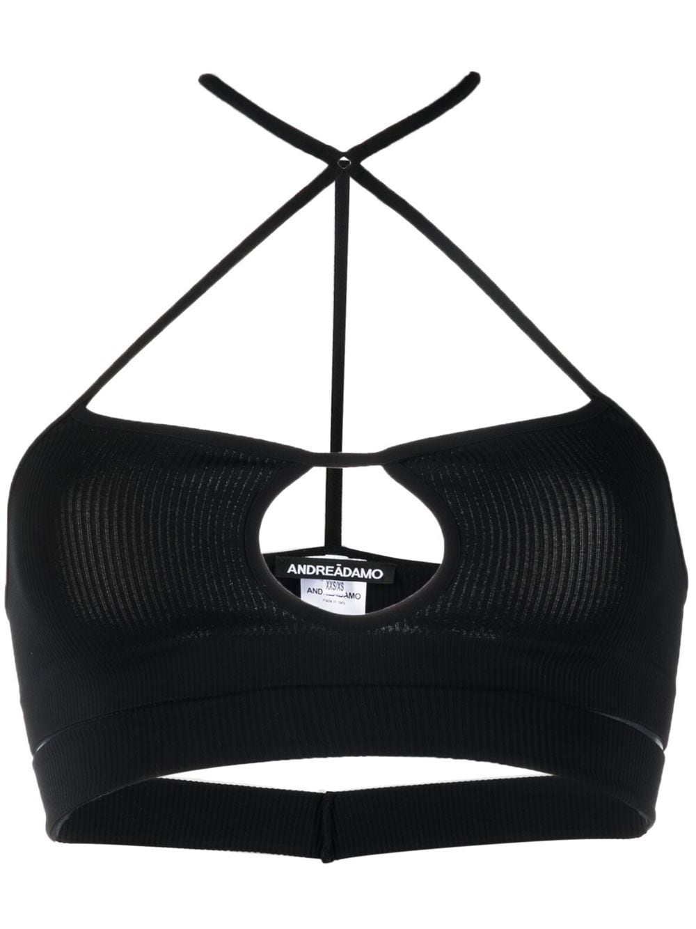 Andreādamo AndReadamo Ribbed Jersey Bra - Image 1