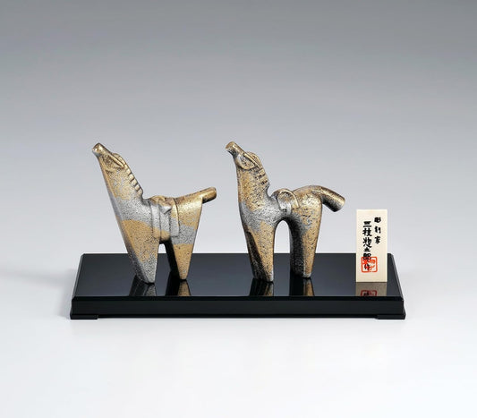 Takenaka Copper ware 2026 2026 Zodiac "Year of the Afternoon (Uma Year)" Carver Artist Sidearo Sanane, Traditional Arts and Crafts [Friends (Hoyu)]