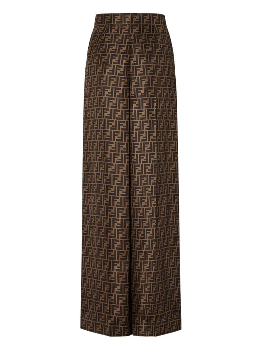 Fendi フェンディFFシルクズボン - Image 1