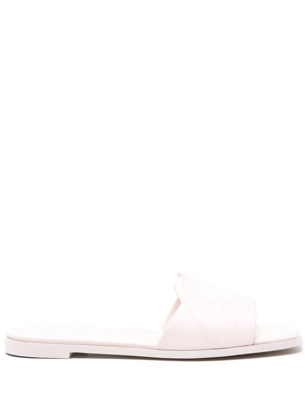 Alexander McQueen アレクサンダーMCクイーンレザーフラットサンダル - Image 1