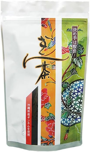 Fermented Ginnem Tea, Okinawa Prefecture Recommended Excellent Prefecture Product, Awarded, Made with Okinawa Prefecture Ginnem, Okinawa Souvenir, Tea, Health Tea, Gincha, Tea Bags, 60 Packs