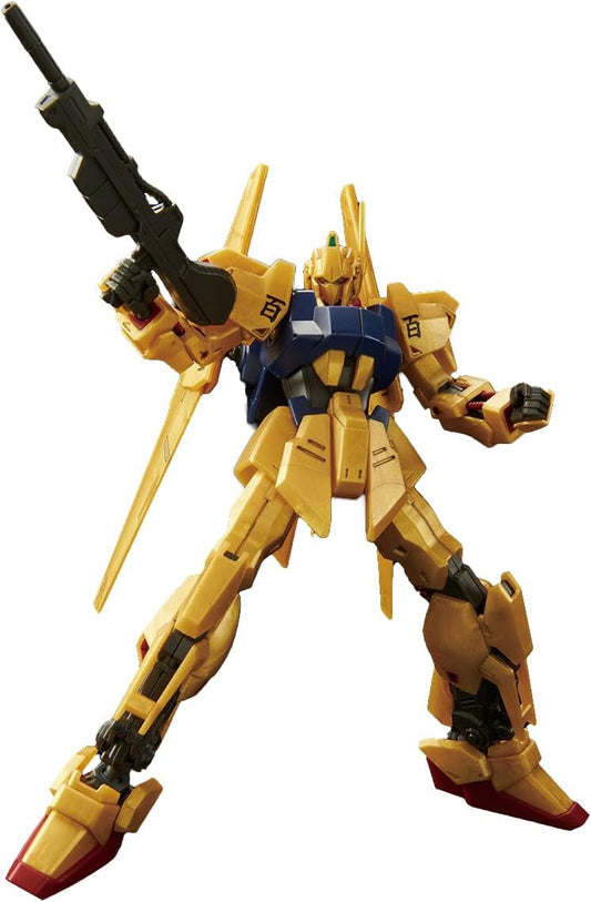 Bandai Spirits HGUC 200 Mobile Suit Z Gundam Hyaku Shiki 1/144 Scale Color-Coded Plastic Model Kit