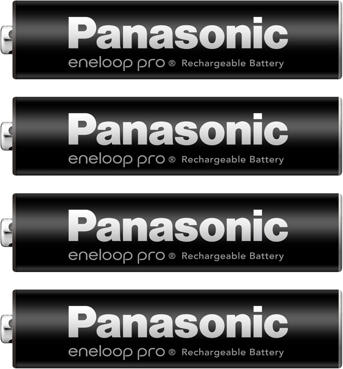 Panasonic 【exclusive】 Panasonic Eneloop Pro High-End Model (High Capacity Model) [Minimum Capacity 930mAh/Repeat Times 150 Times] AA Rechargeable Batteries, 4 Pack eneloop pro BK-4HCD/4HA