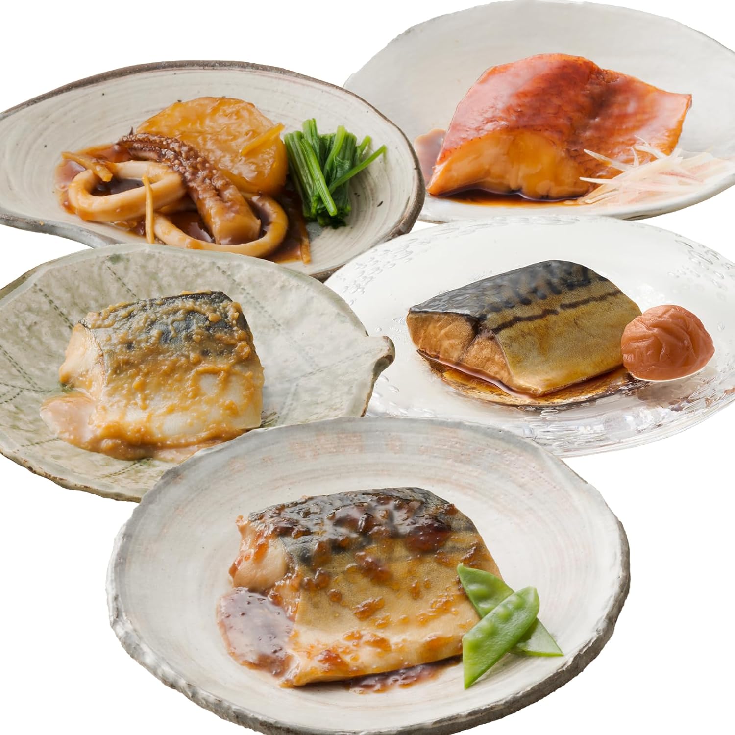 Matsunoe Fluffy Roasted Moist 5 Types, Set of 10 Servings, Dai Tomatoes Shortest 1 Minute, Microwave Hot Boiled Boiling, Frozen Deli Dishes, Gift, Retreat, Divided Fish, Side Dishes, Delivery, Boiled