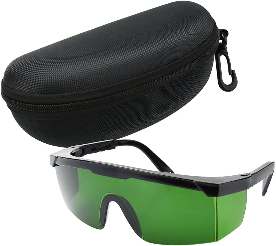 Hair Removal Goggles, Light Blocking Sunglasses, Protective Glasses, Special Case Included, Light Hair Removal, Eye Protection, Commercial Use, Home Use